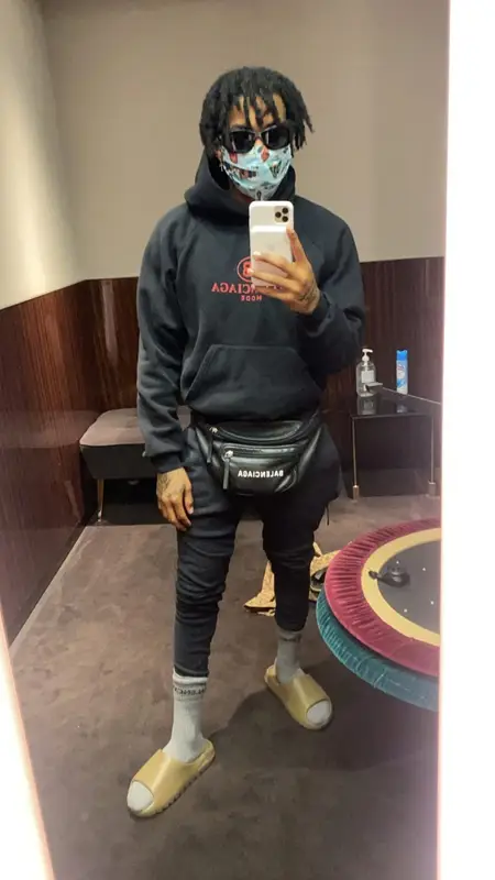 DDG outfit in Balenciaga and Yeezy, 2020