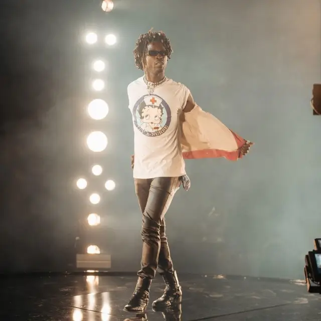 Saint JHN outfit in Vintage, Akila, and 40s & Shorties, 2020