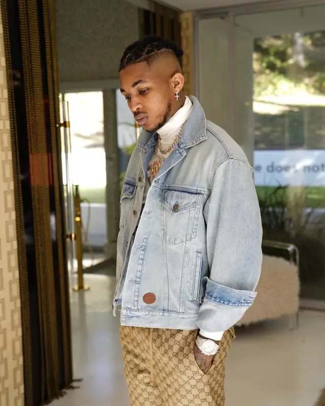 DDG outfit in Gucci and Alexander McQueen, 2020