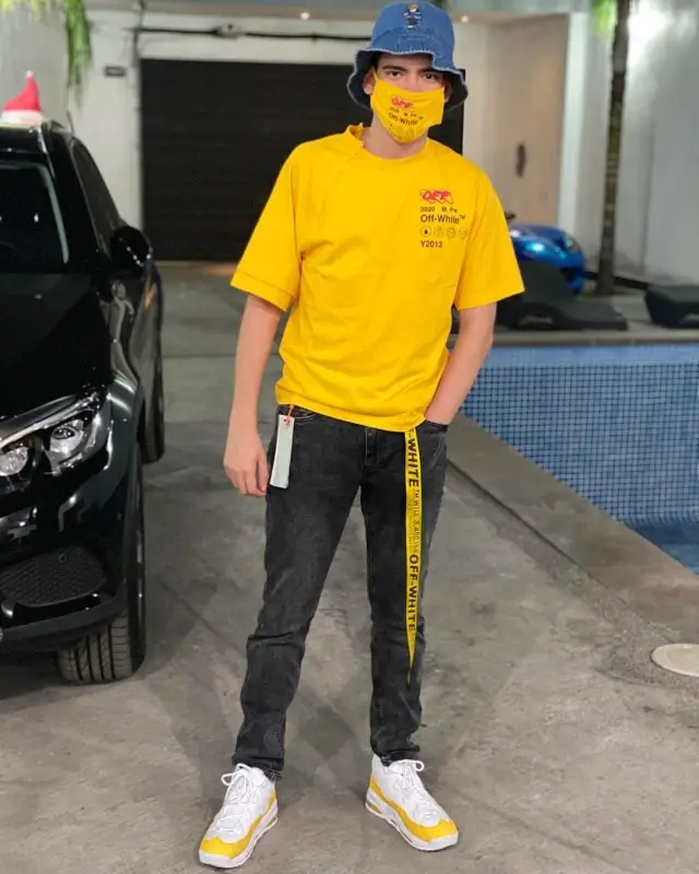 TheDonato outfit in Off-White, Nike, and Polo Ralph Lauren, 2020