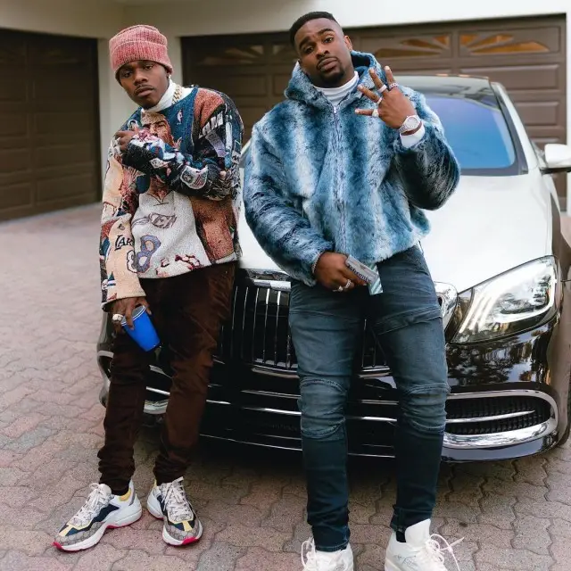 DaBaby outfit in Vampd and Gucci, 2020