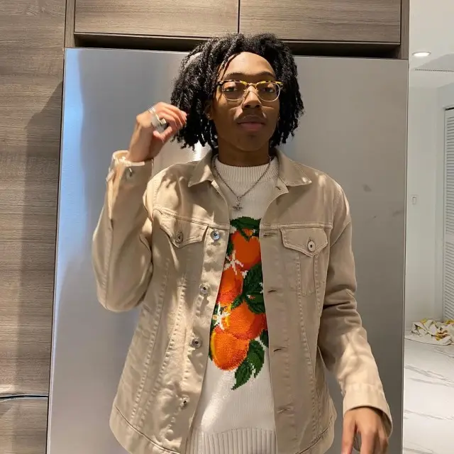 Lil Tecca outfit in Brunello Cucinelli, Casablanca, and Ray-Ban, 2020