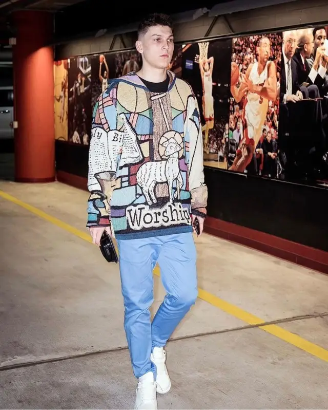Tyler Herro outfit in Worship, 2020