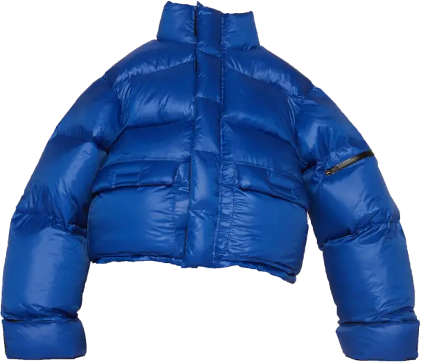 Entire Studios Pfd Puffer Persian Blue Jacket | WHAT'S ON THE STAR?