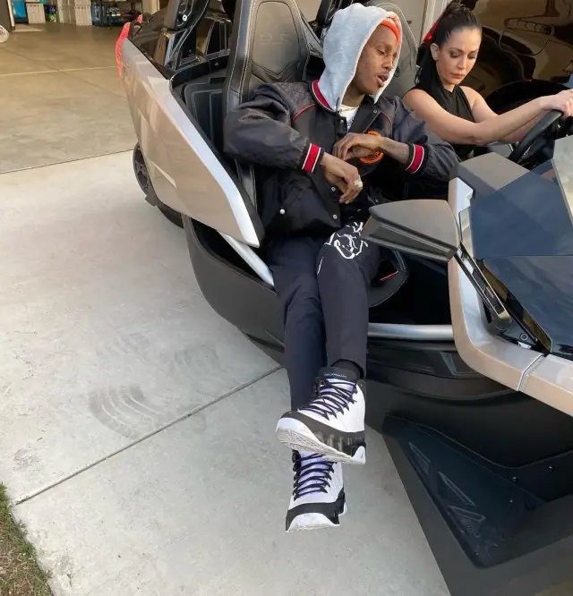 Famous Dex outfit in Gucci, Jordan, and Shoe Palace, 2020