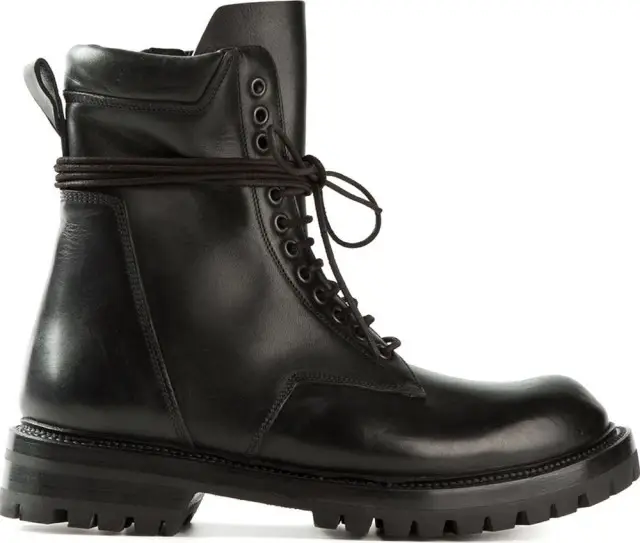 rick owens combat boots