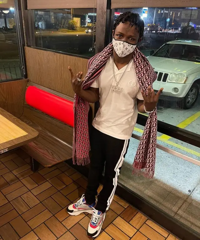 Jackboy outfit in Amiri, Dior, and Custom, 2020