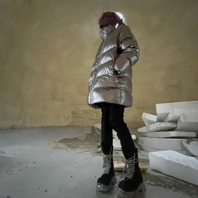Playboi Carti outfit in Rick Owens and Moncler, 2020