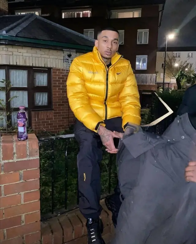 Fredo outfit in Nike and Drake Merch, 2020