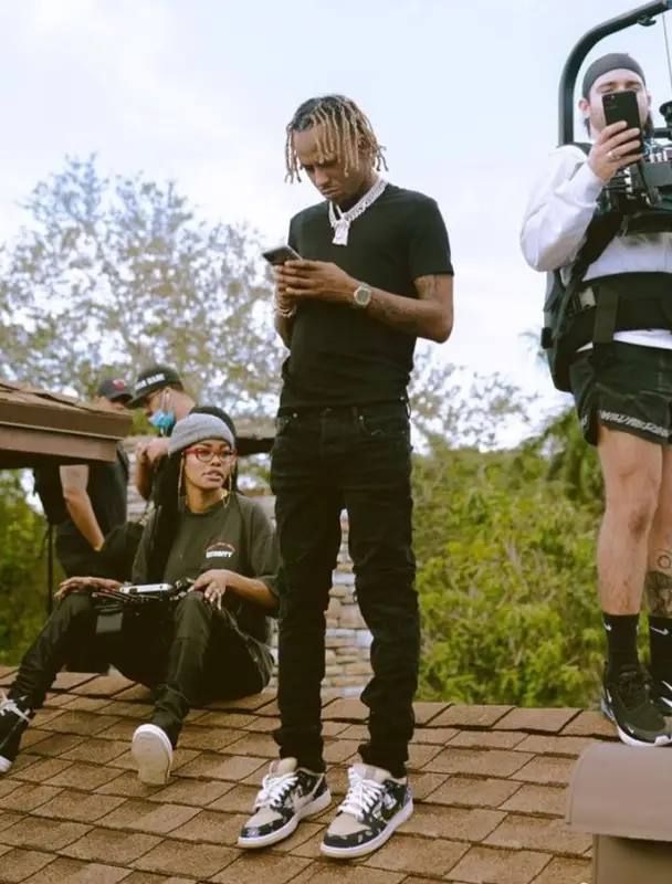 Rich The Kid outfit in Tom Ford, Amiri, and Nike, 2020