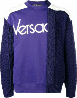 versace knit sweater